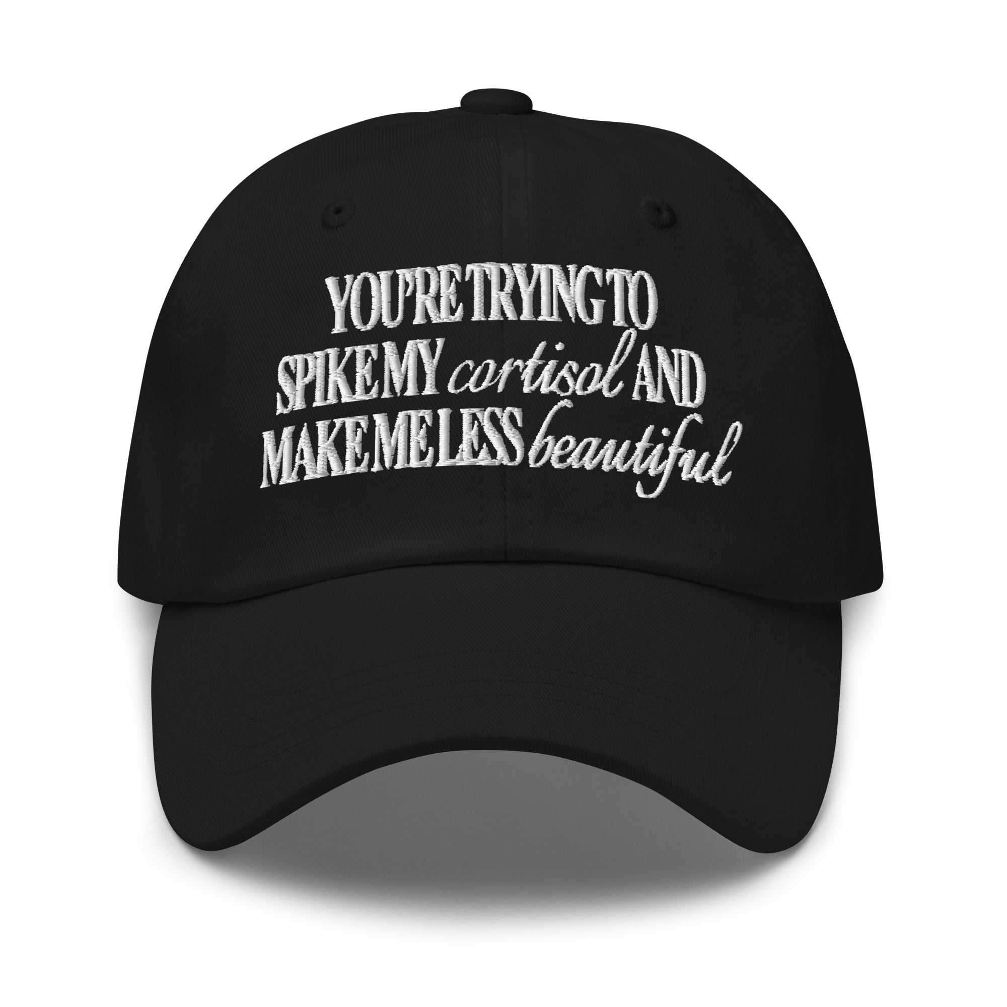 Spike My Cortisol Hat | Black