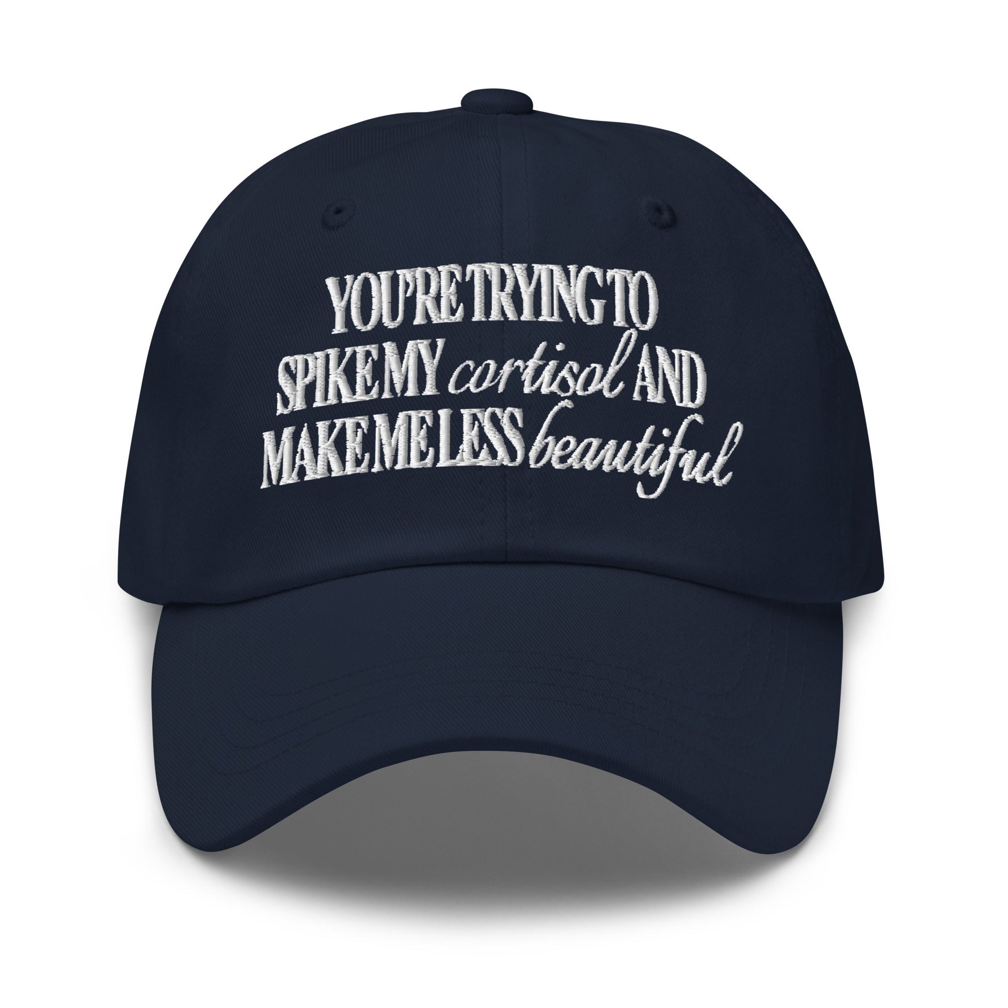 Spike My Cortisol Hat | Navy
