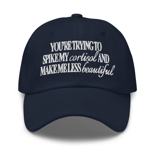 Spike My Cortisol Hat | Navy